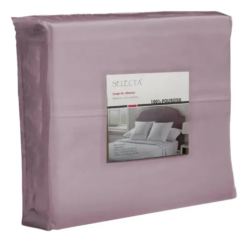 119024 JGO. SABANAS SELECTA CLASS FULL TWIN COLOR LISO (408001-TW)