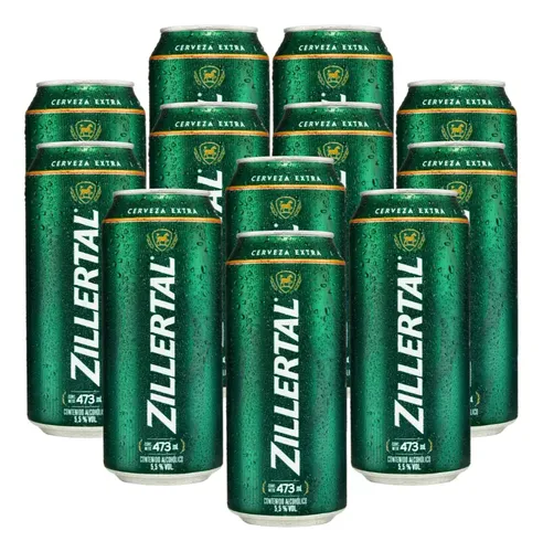119840 CERVEZA ZILLERTAL PROMO X 2 LATAS 473 ML.