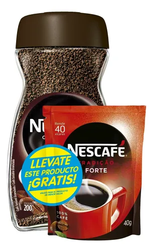 120032 CAFE NESCAFE ORIGINAL 200 GRS. + PR. SACHET 40 GRS. FUERTE