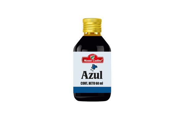 120956 COLOR LIQUIDO MONTECUDINE 60 CC. AZUL (1134212060)
