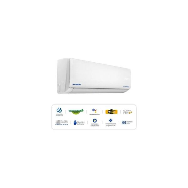 121444 ACONDICIONADOR AIRE INVERTER HYUNDAI 12000 BTU (HYDT12INV)