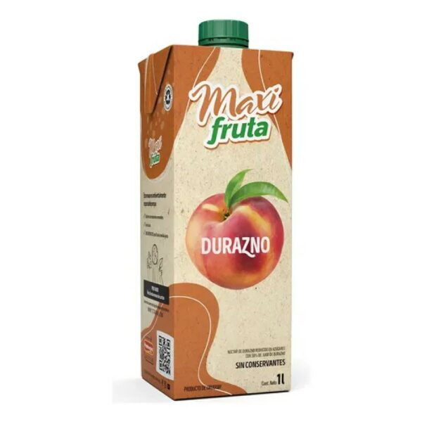 121578 JUGO DE LEY TETRA 1 LT. DURAZNO (4066)