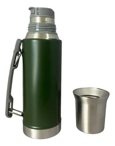 TERMO A. INOX. COMET TAPA MATE 1 LT. VERDE (W100FTV)