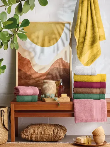 TOALLA TEKA DRY ALICE BAÑO 70 X 130 CM. VS. COL.