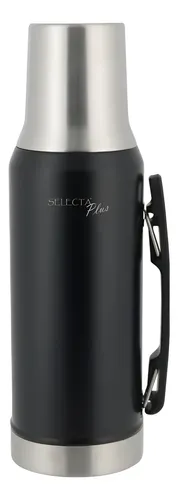 TERMO A. INOX. C/TAPA MATE DUO SELECTA 1.2 LTS. NEGRO