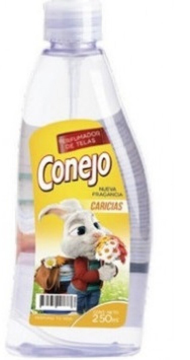 122765 PERFUMADOR P/TELAS CONEJO 250 ML. CARICIAS (2168)