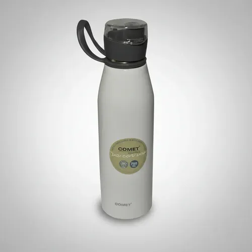 122821 BOTELLA A. INOX. COMET PREMIUM 750 ML. BLANCO (CTA1039W)