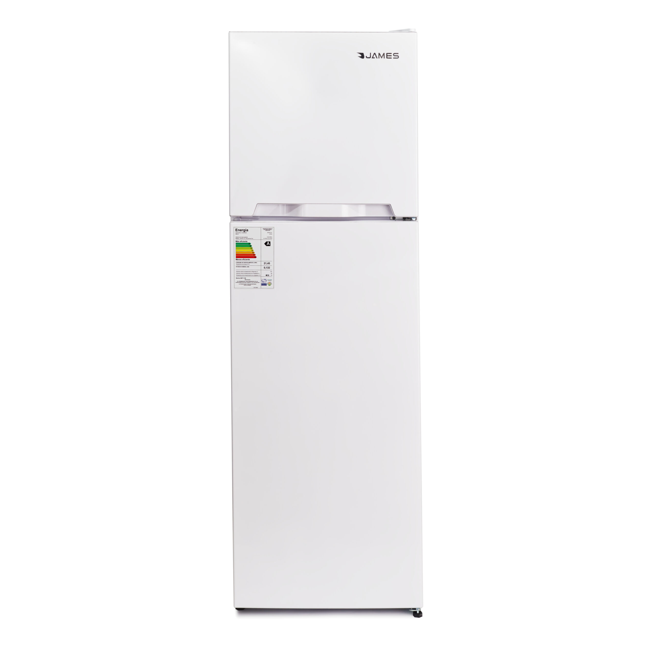 123015 REFRIGERADOR JAMES RJ305 250 L. F/SECO BLANCA (000305)