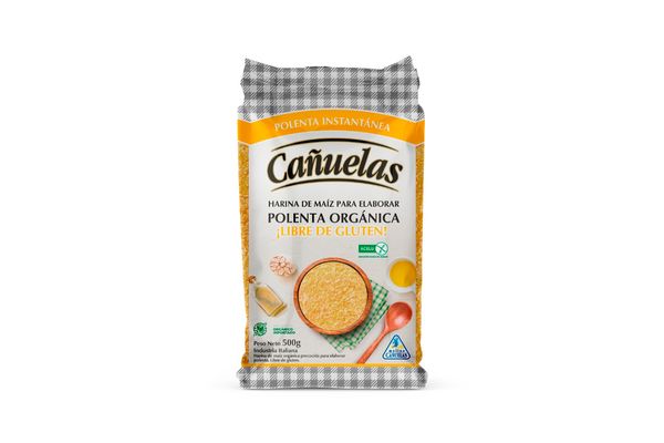 123241 POLENTA INST. ORGANICA CAÑUELA S/GLUTEN 500 GRS. (707)