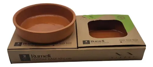 123757 CAZUELA CERAM. RUMELI 2 UN. CAJA (KC47)