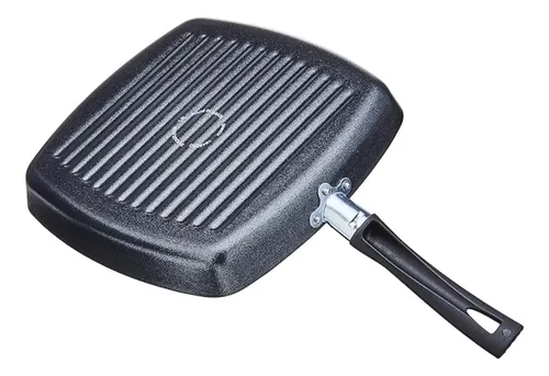 PLANCHA GRILL ALUM. BRINOX PRESERVE 24X24X3,5 CM. (7238/373)