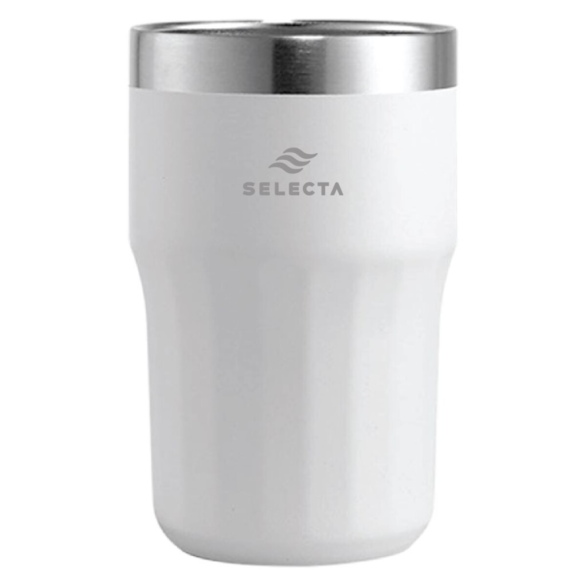 123906 VASO AC. INOX D.PARED CERVEZA PINT SELECTA 384 ML. BLANCO (601016-02)