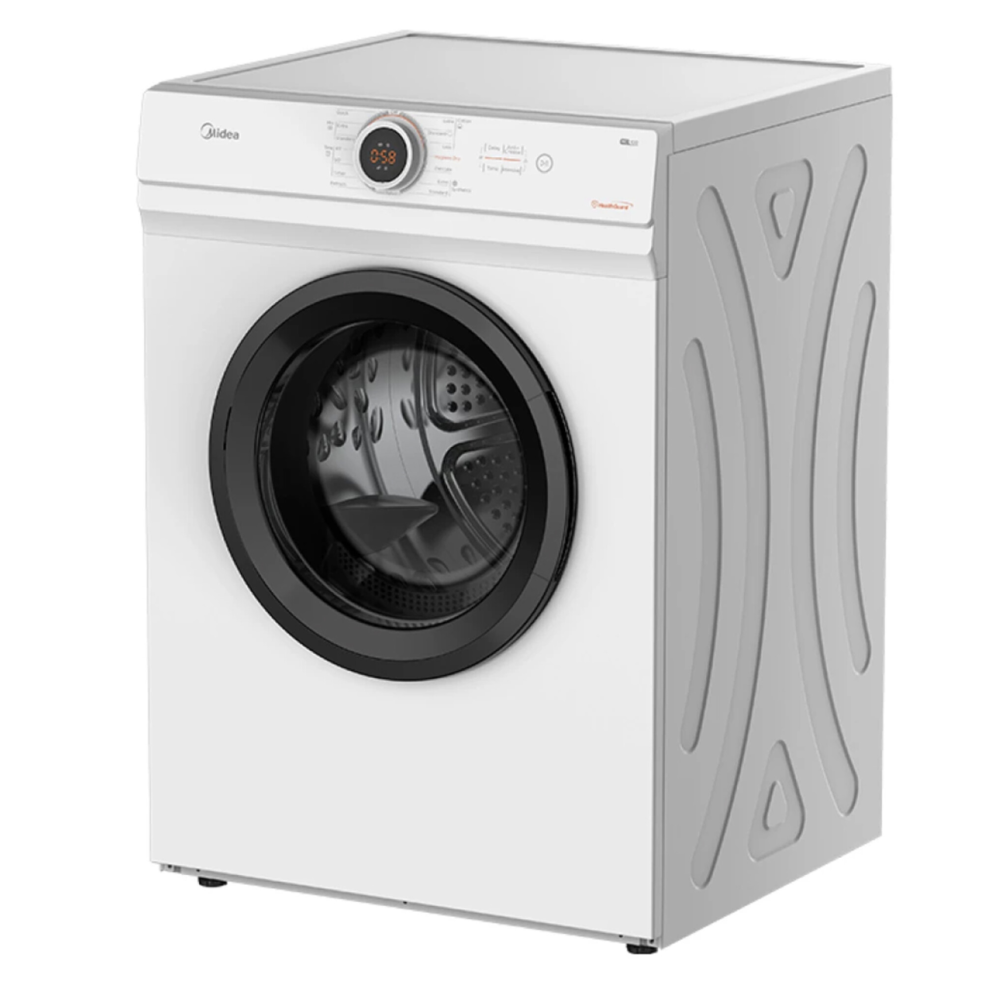 123932 SECARROPAS MIDEA MD100A70/W 7 KG. C/FRONTAL TITANIUM