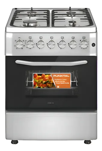 COCINA PUNKTAL  PK-1970TK TURKIA COMB. 4 H. GAS Y HORNO ELEC. (5830)