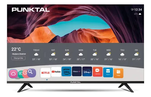 TELEVISOR PUNKTAL LED 32" PK-32 WOS SMART FRAMELESS (3787)
