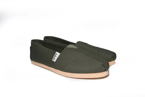 124086 ALPARGATA JAKER BEIGE/VERDE N°39