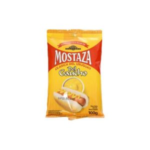 124113 MOSTAZA C/MIEL DEL GAUCHO 100 GRS. SACHET (MOSM0100)