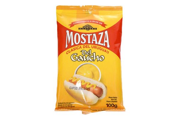 124113 MOSTAZA C/MIEL DEL GAUCHO 100 GRS. SACHET (MOSM0100)