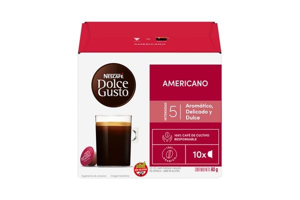 CAFE NESCAFE DOLCE GUSTO AMERICANO 10 CAP. 80 GRS. (12614098)