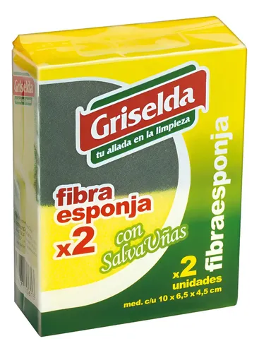 ESPONJA CELULOSA GRISELDA X 2 UN. (GR1065)