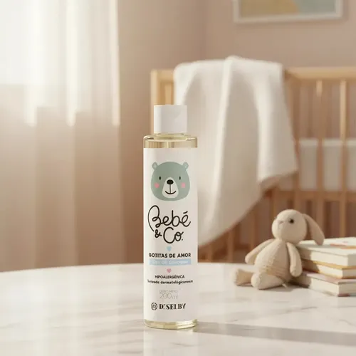 124645 COLONIA BABY SELBY BEBE & CO. 200 ML. GOTITAS DE AMOR (7577)