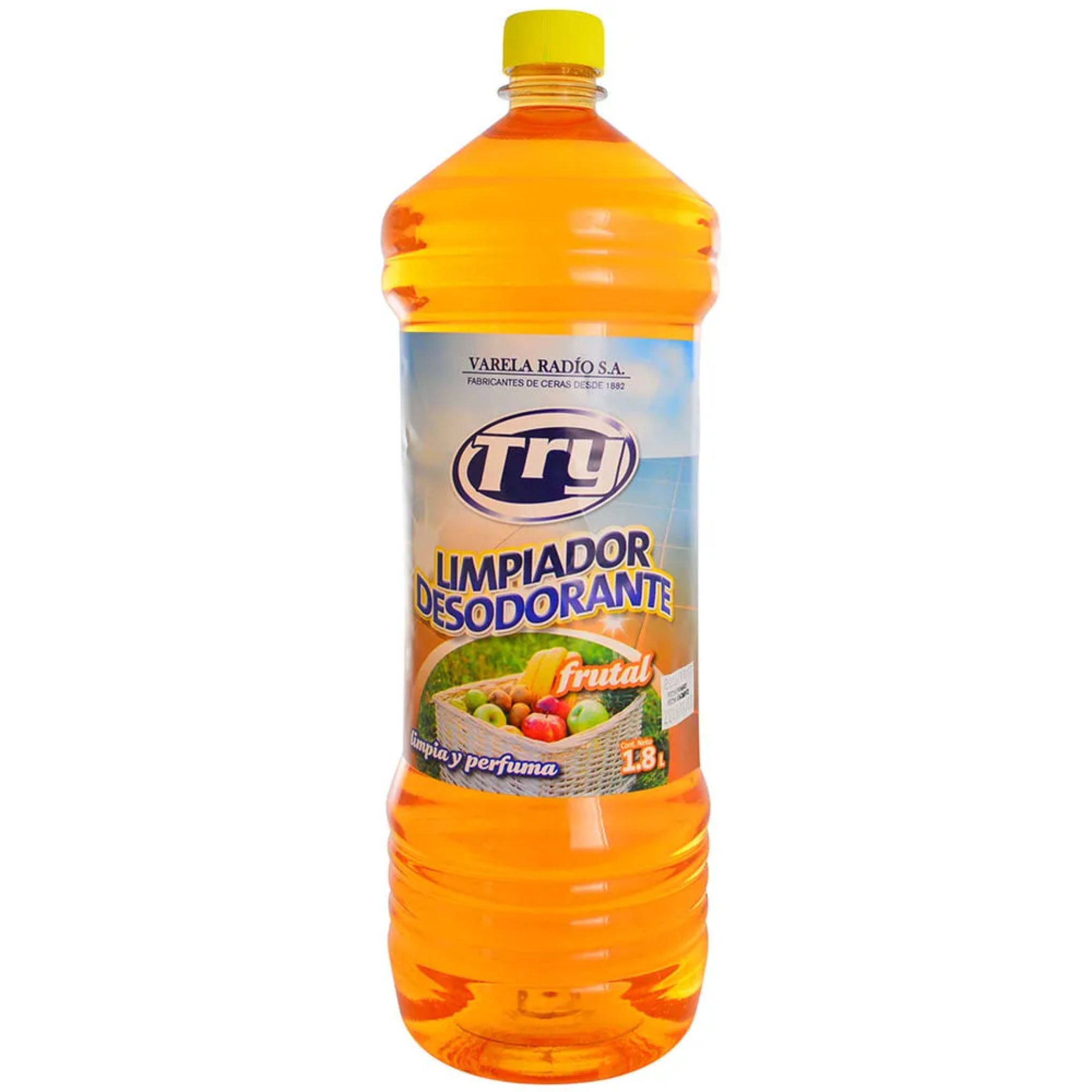 124723 LIMPIADOR DESODORANTE TRY 1,800 LT. MEDITERRANEO (5672)