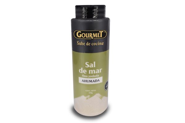 SAL DE MAR P/COCINA C/CURCUMA FINA YODADA GOURMET 240 GRS. SALERO (4308)