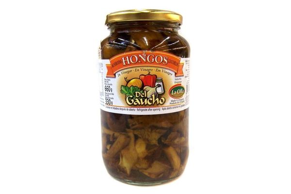 125049 HONGOS EN VINAGRE DEL GAUCHO 400/800 GRS. D. PACK (HONDP400)
