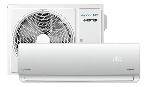 125068 ACONDICIONADOR AIRE INVERTER GOODAIR 12000 BTU. (GAEZ12INV-AAGAS32W)