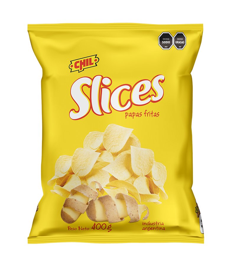 125088 PAPA FRITA SLICES ORIGINAL 400 GRS.