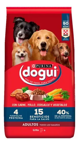 125172 ALIM. P/MASCOTAS DOGUI ADULTOS 21 KG. (9821)