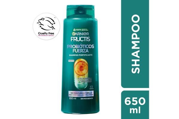 125198 SHAMPOO FRUCTIS 650 ML. + ACOND. 350 ML PROBIOTICOS FUERZA (XUY01603)