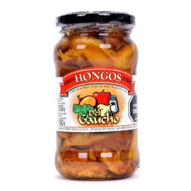 125480 HONGOS EN ESCABECHE DEL GAUCHO 400/800 GRS. D. PACK (ESCDP400)