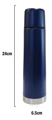 125490 TERMO A. INOX. EL ARRIERO BALA 500 ML. AZUL (AA50ZA)
