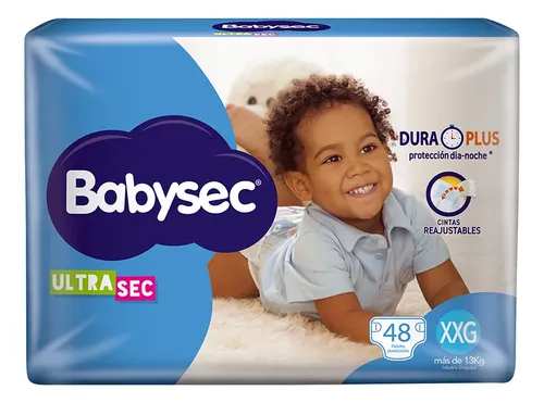 126283 PAÑAL BABYSEC ULTRA JUMBO PACK XXXG 48 UN. (5746)