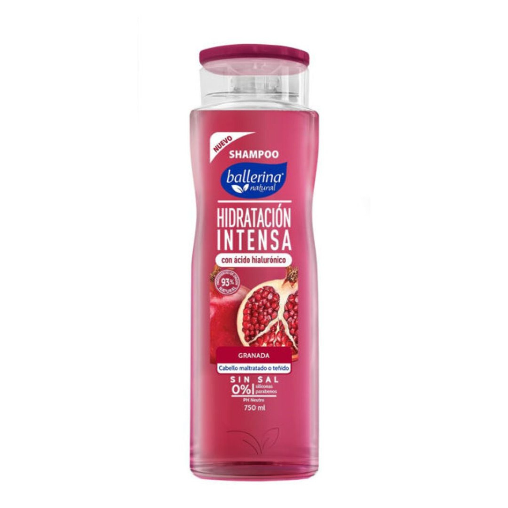 SHAMPOO BALLERINA S/SAL 750 ML. + ACOND. 410 ML. HIDRAT. INTENSA (7901)