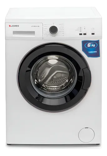 LAVARROPA JAMES LR1006 G6 6 KG C/FRONTAL BLANCO (36178)