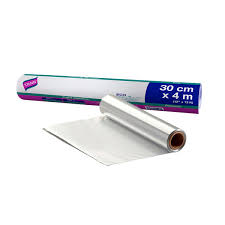 126620 PAPEL ALUMINIO ROLLO 30 CM. X 4 M. TAMI (009300040Y)