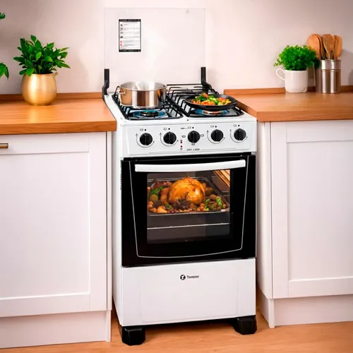 92172 COCINA THOMPSON CTH1500 4 HORN. Y HORNO ELECT. BCA.