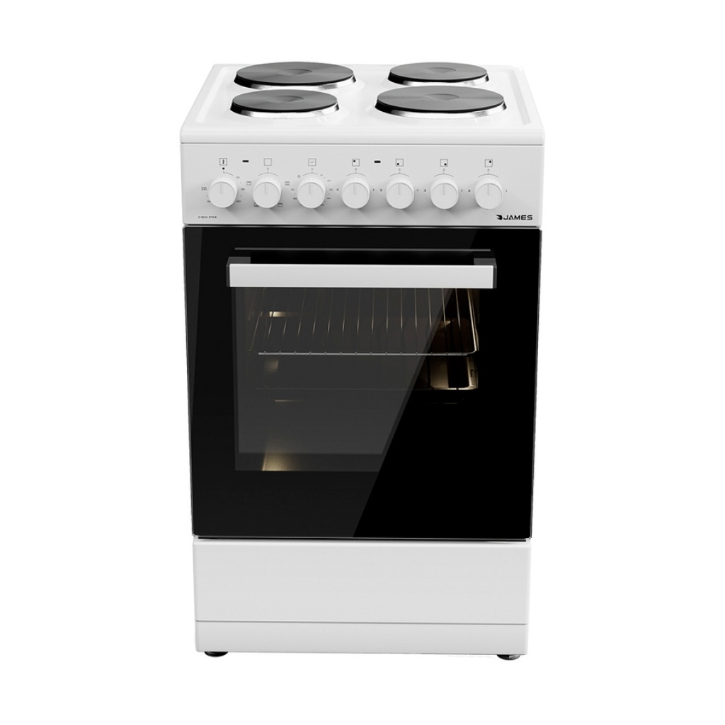 COCINA JAMES C801AR TKS 50 X 55  ELECTRICA 4 DISCOS BLANCA